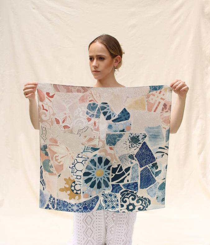 Zen Mosaic Dreams Scarf